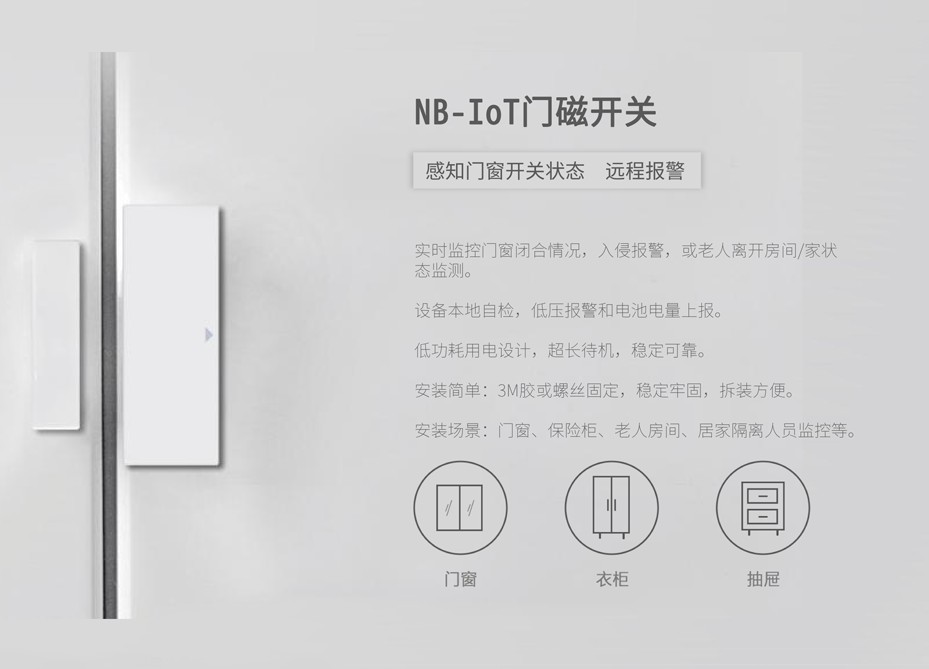 小小門磁，大大用處，NB-IoT門磁報(bào)警器十大場(chǎng)景應(yīng)用