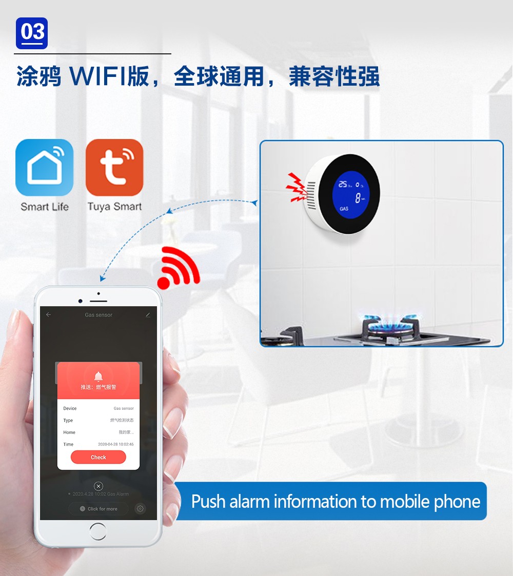 不同環(huán)境下燃氣報警器安裝間距有什么規(guī)范？(圖2)